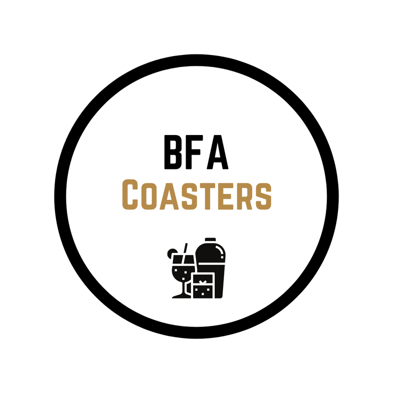 BFA Wood Coasters
